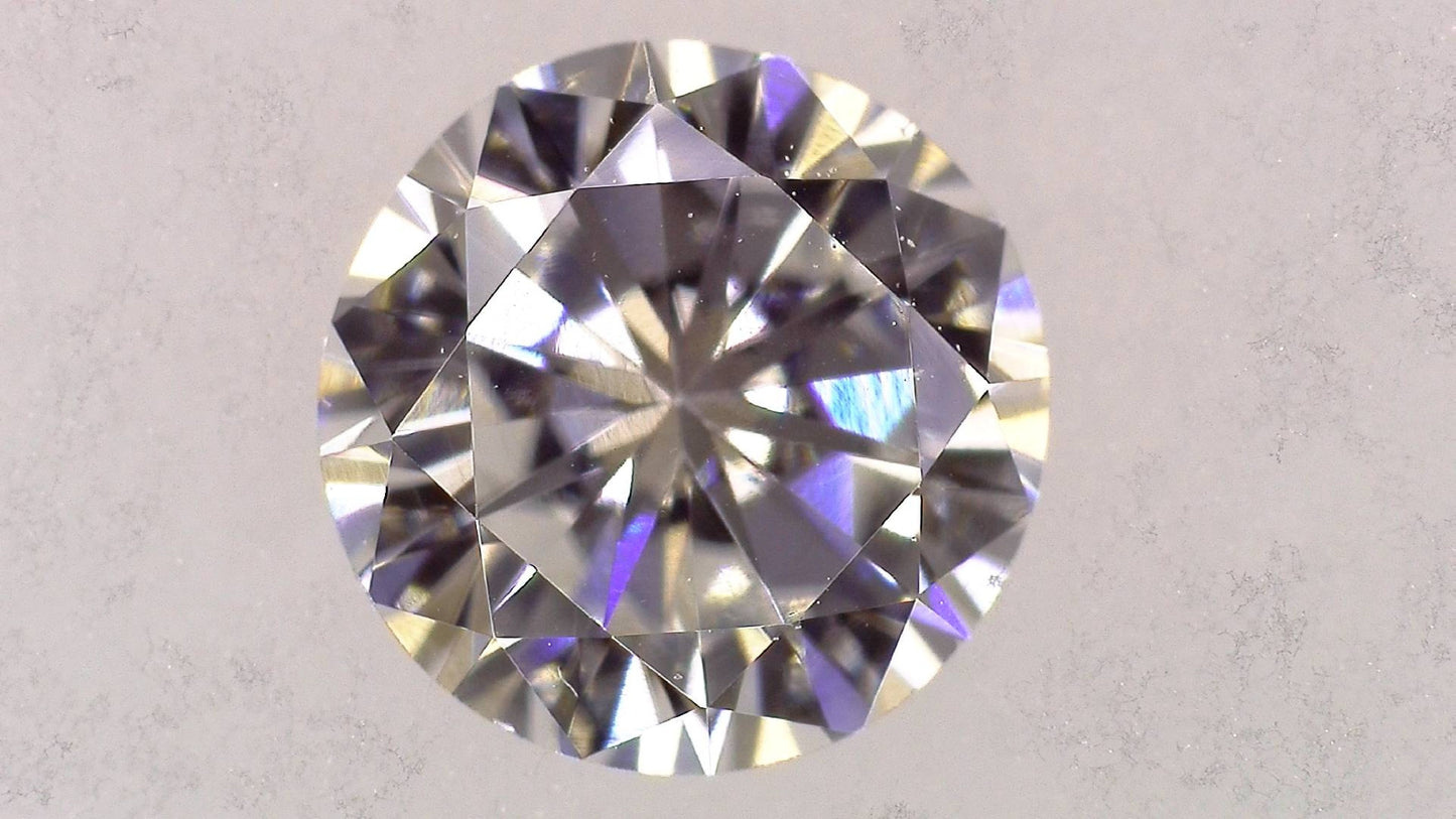 0.339ct F VS-2 GOOD/GD/FR NONE NATURAL 4.49-4.58X2.66mm Loose Diamond