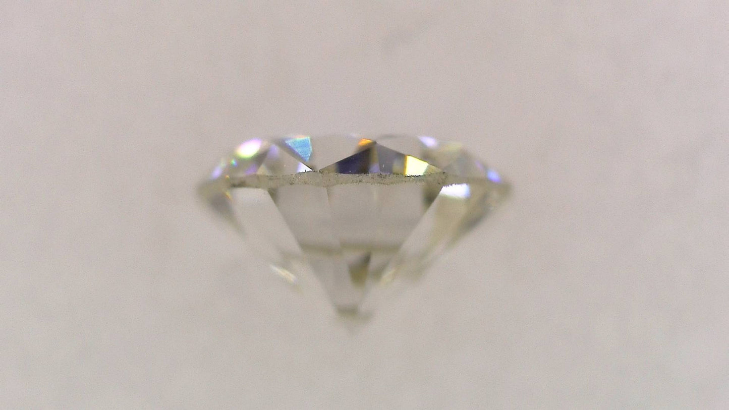 0.379ct J VS-1 GOOD/GD/FR NONE NATURAL 4.60-4.71X2.81mm Loose Diamond