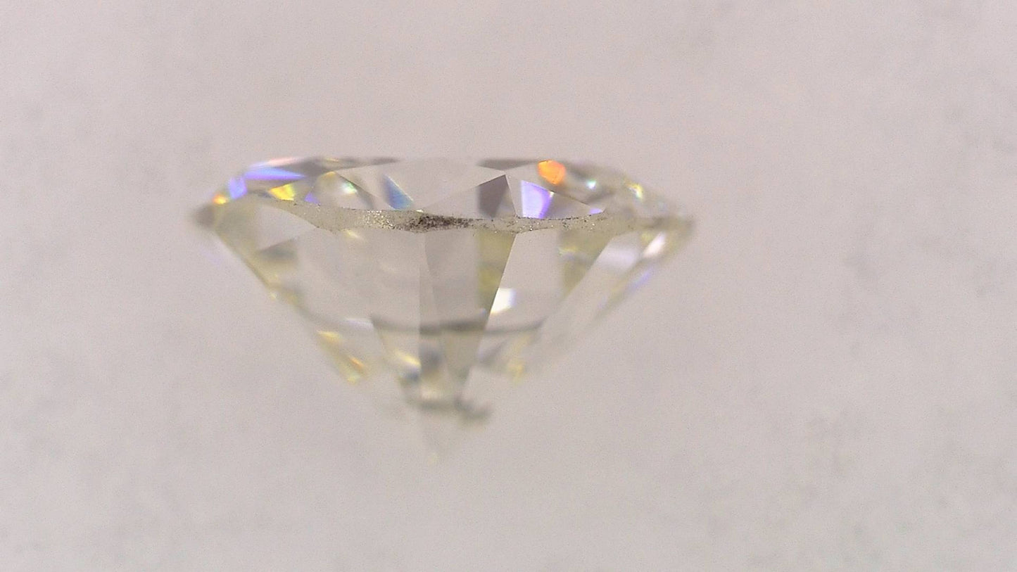 0.311ct I VS-2 GOOD/GD/FR NONE NATURAL 4.36-4.43X2.67mm Loose Diamond