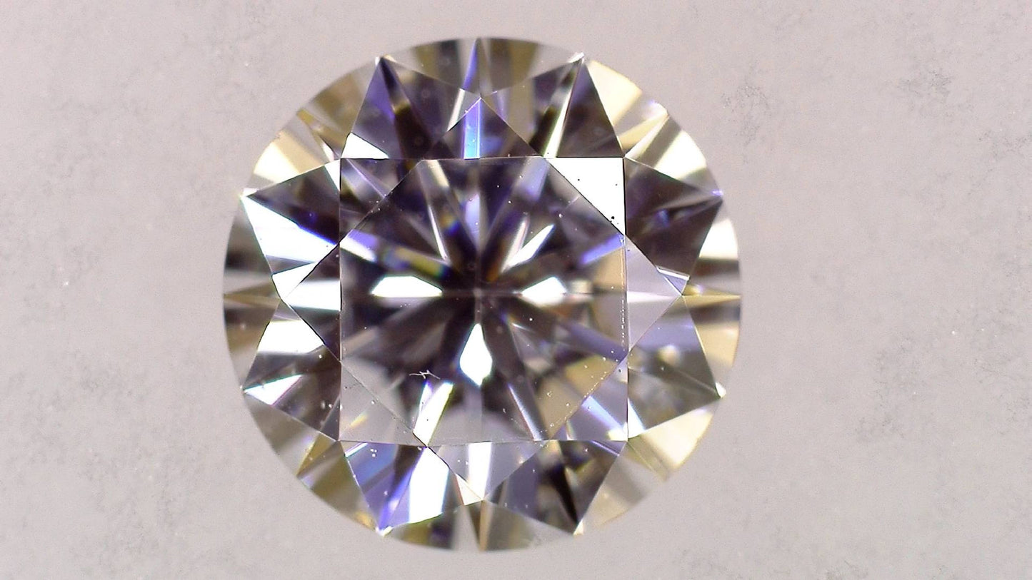 0.342ct D VS-2 GOOD/VG/GD FAINT NATURAL 4.50-4.56X2.78mm Loose Diamond