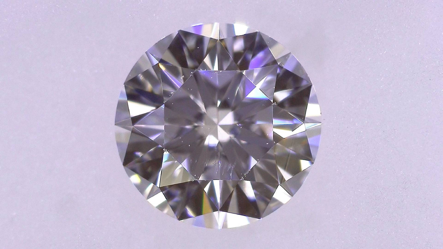 0.529ct D VVS-1 VERY GOOD/VG/GD NONE NATURAL 5.27-5.30X3.18mm Loose Diamond