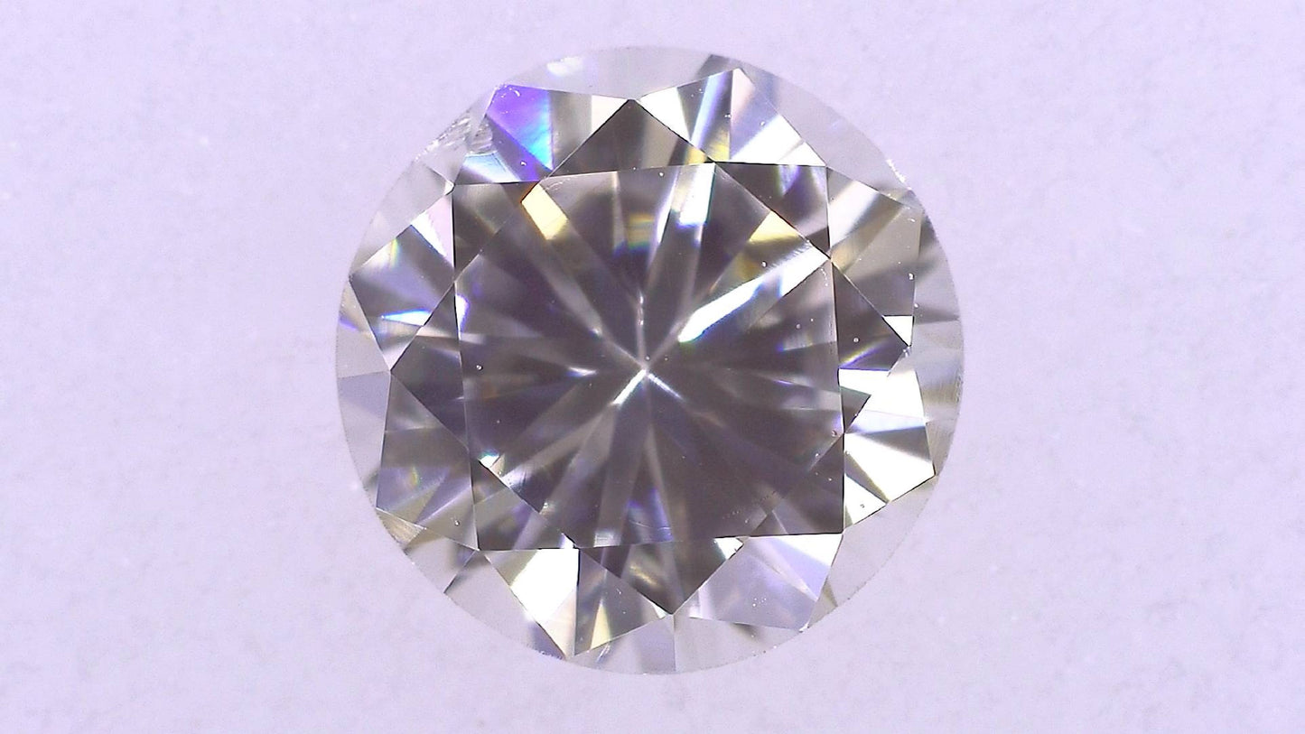0.336ct H SI-1 FAIR/GD/FR NONE NATURAL 4.42-4.50X2.77mm Loose Diamond