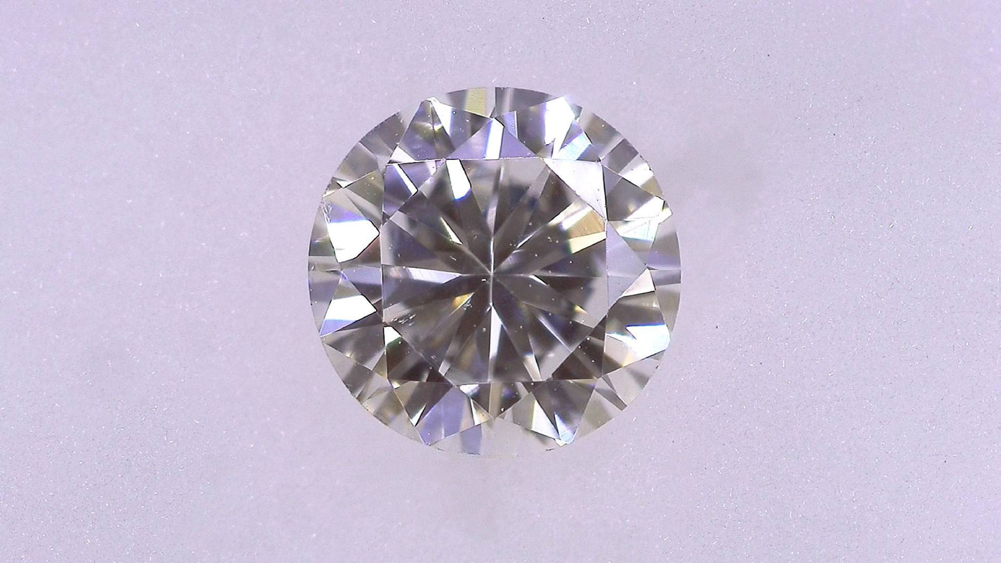 0.302ct H VS-2 GOOD/GD/FR NONE NATURAL 4.27-4.33X2.66mm Loose Diamond
