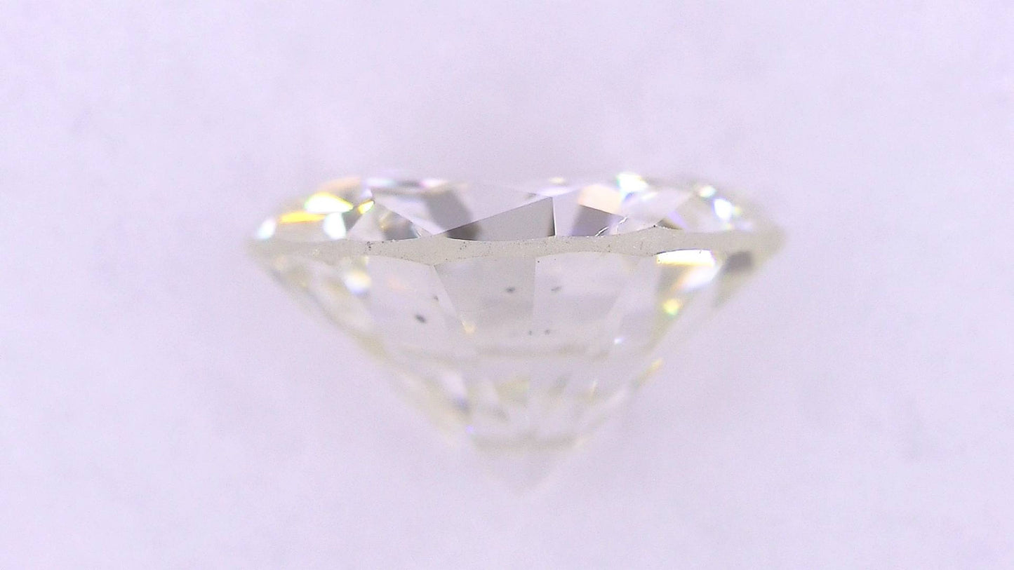 1.016ct J SI-2 GOOD/VG/GD NONE NATURAL 6.51-6.57X3.90mm Loose Diamond