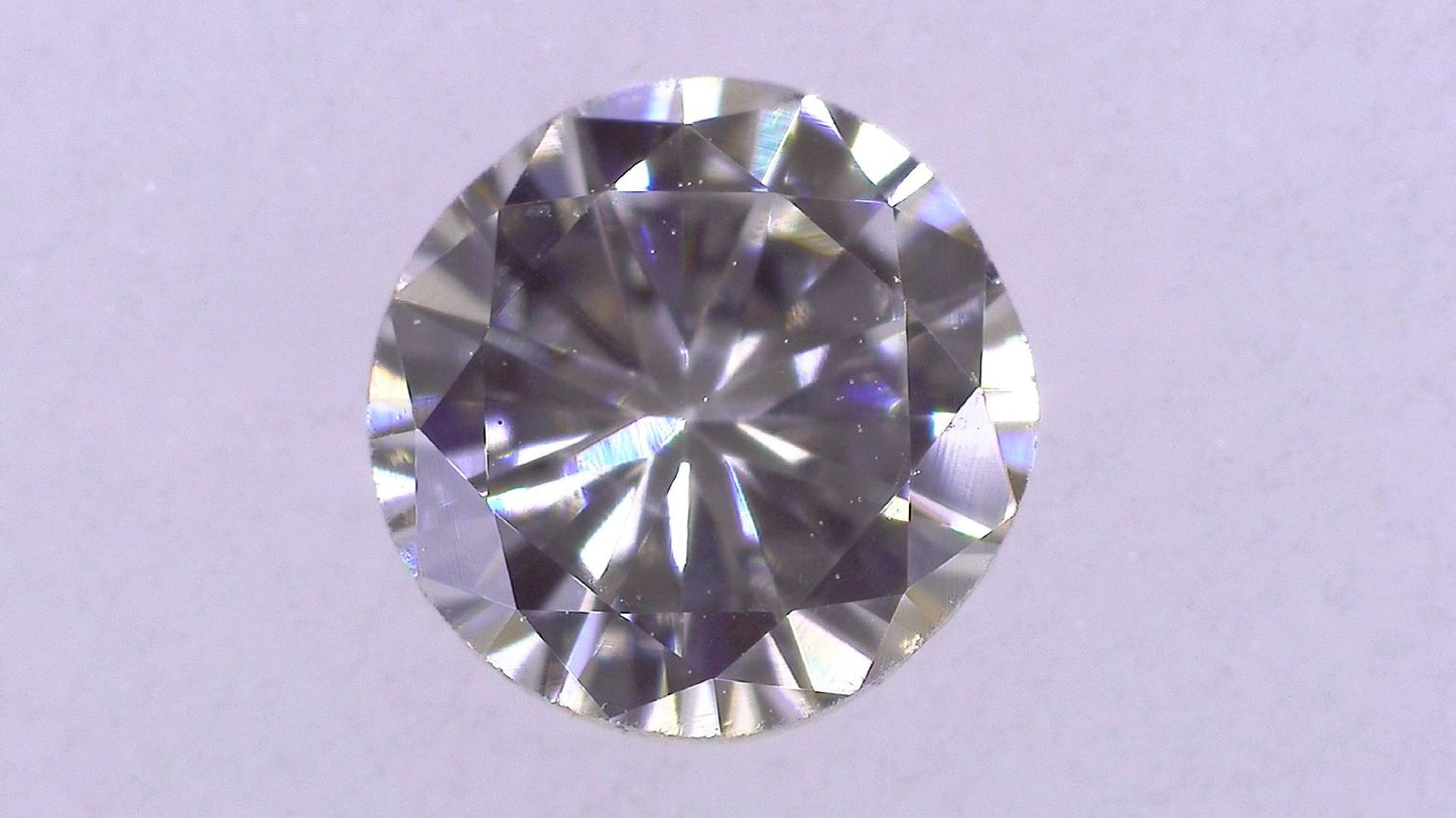0.259ct G SI-1 FAIR/GD/FR NONE NATURAL 3.95-4.10X2.46mm Loose Diamond