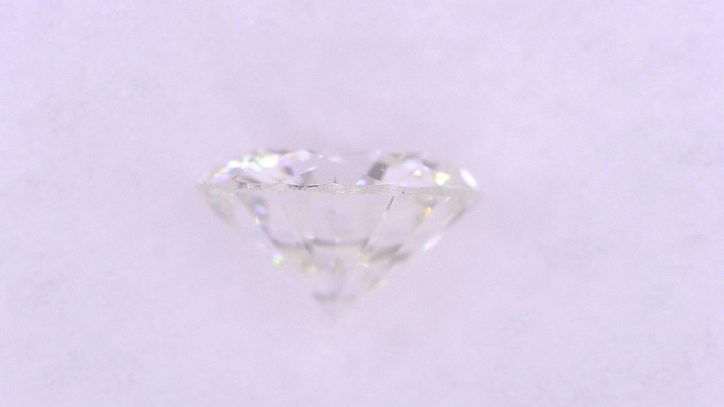 0.257ct H VVS-2 VERY GOOD/VG/GD NONE NATURAL 4.12-4.16X2.48mm Loose Diamond