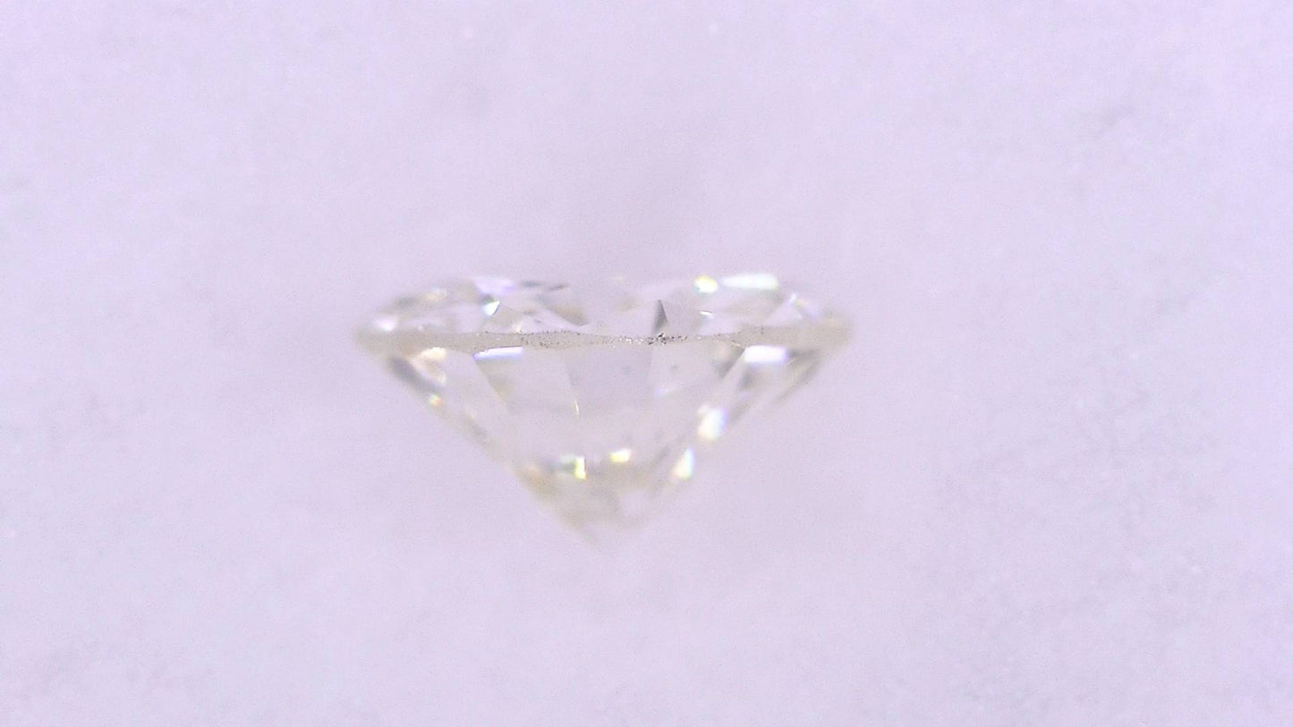 0.212ct J SI-2 FAIR/GD/FR NONE NATURAL 3.95-4.04X2.21mm Loose Diamond