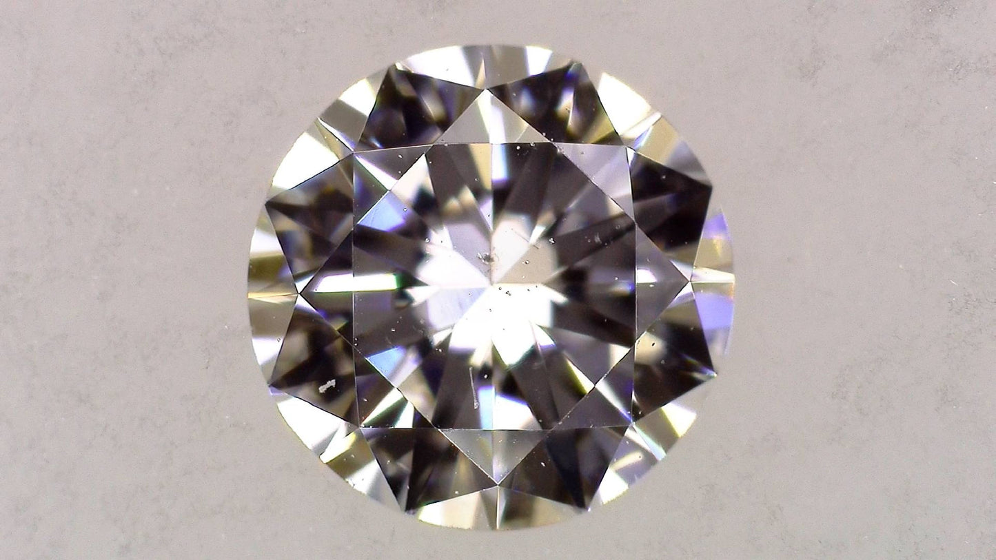 0.343ct H SI-1 VERY GOOD/GD/GD MEDIUM BLUE NATURAL 4.54-4.58X2.70mm Loose Diamond