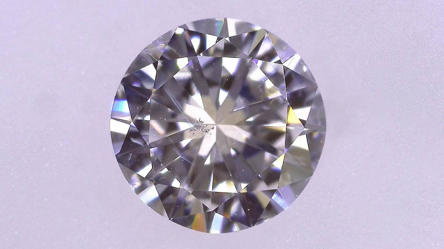 0.551ct E I-1 GOOD/GD/GD NONE NATURAL 5.46-5.55X3.06mm Loose Diamond