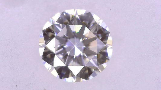 0.369ct F VVS-2 VERY GOOD/VG/VG NONE NATURAL 4.58-4.62X2.83mm Diamond Loose