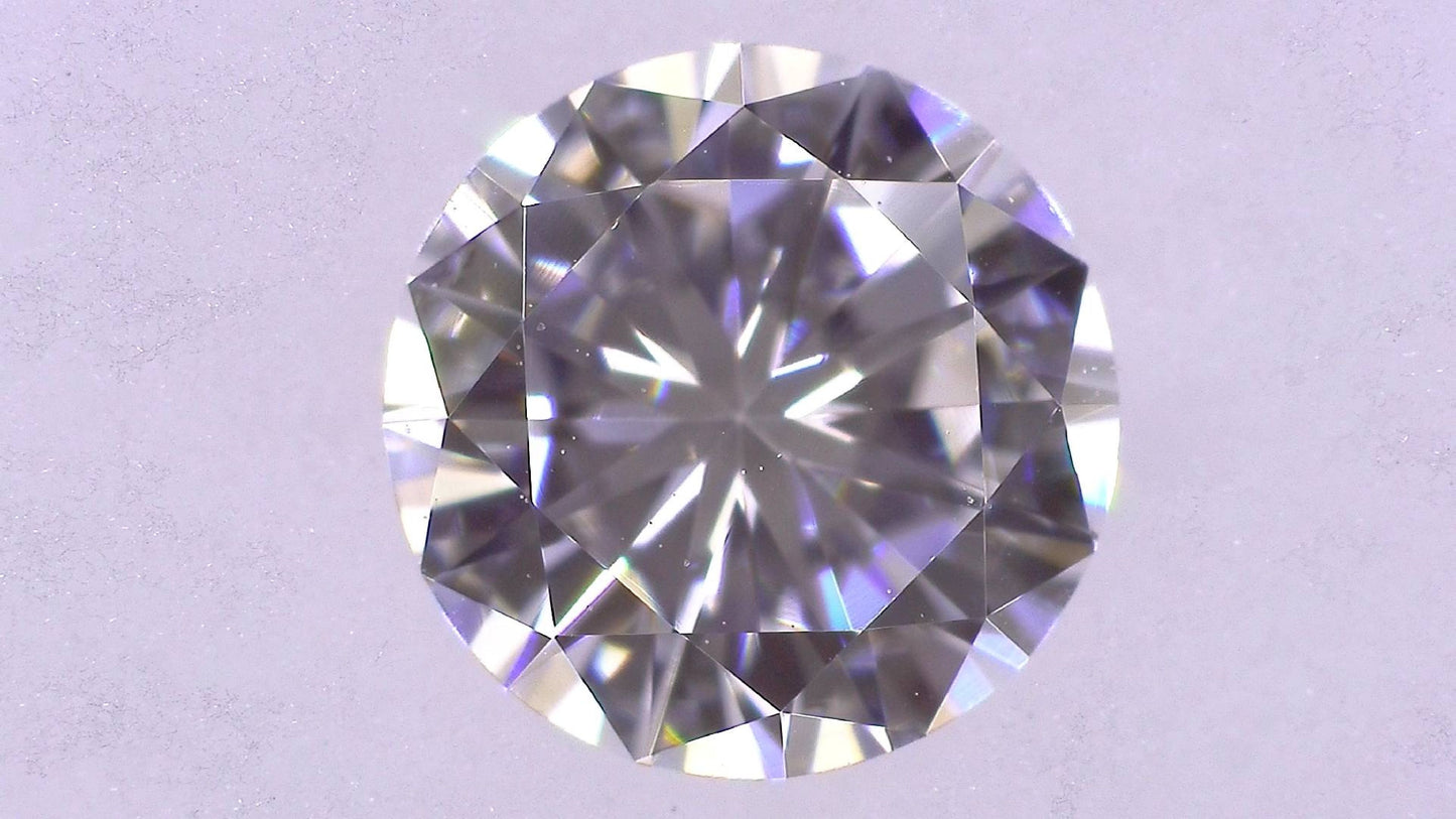 0.337ct E VS-1 GOOD/GD/FR NONE NATURAL 4.56-4.60X2.68mm Loose Diamond