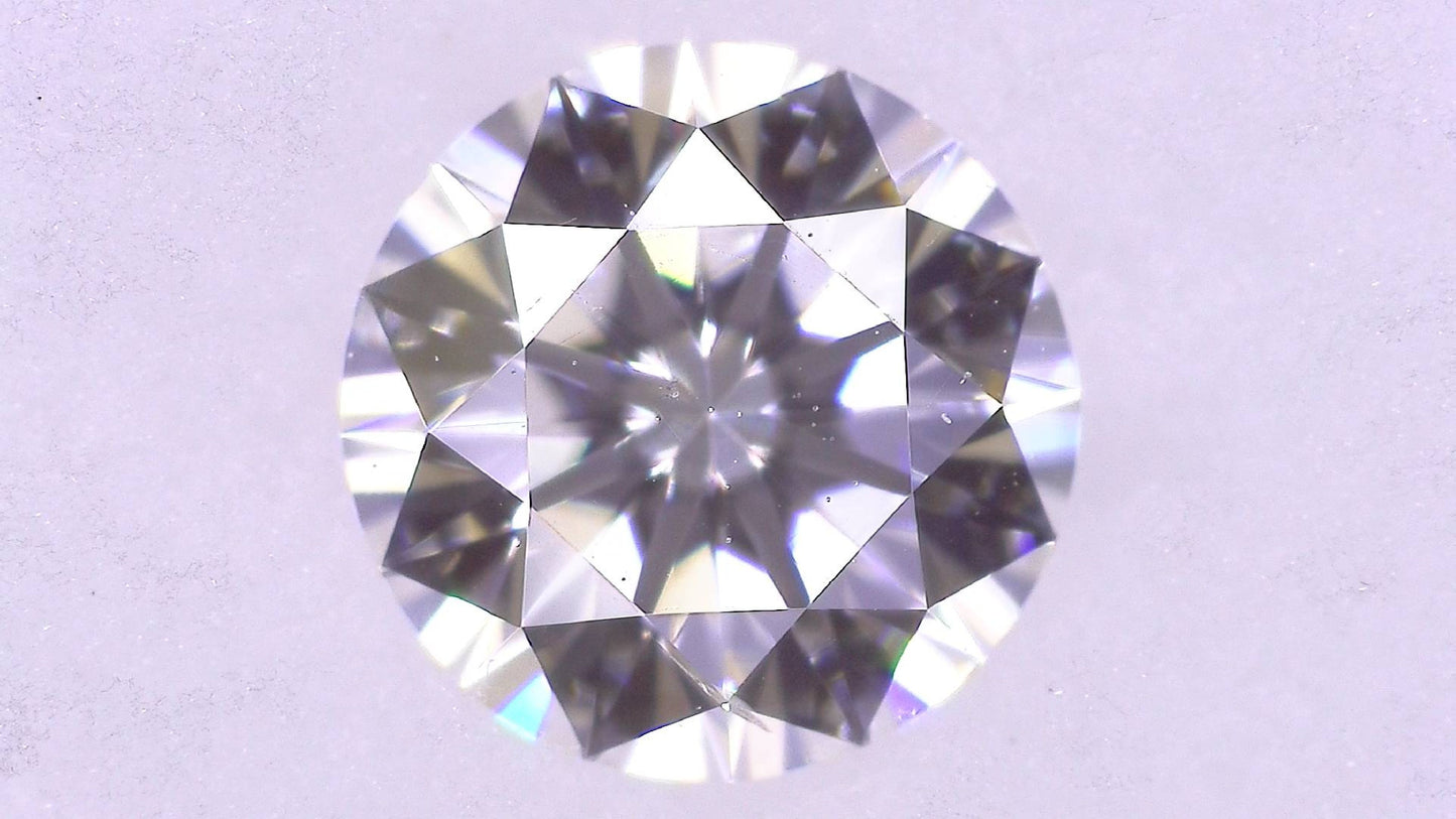 0.309ct F SI-1 VERY GOOD/VG/VG MEDIUM BLUE NATURAL 4.33-4.38X2.71mm Loose Diamond