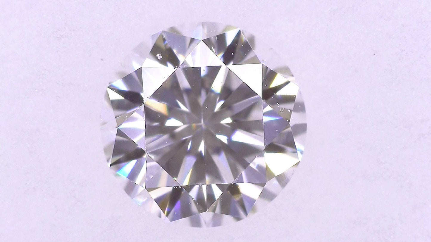 0.566ct E VS-1 GOOD/GD/GD NONE NATURAL 5.26-5.29X3.32mm Loose Diamond