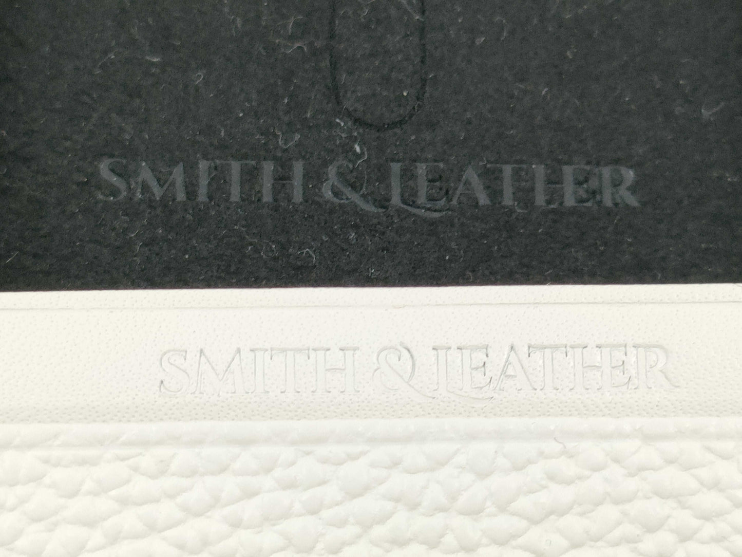 Smith & Leather Smartphone Case/Pass Case 2-Piece Set Card Case/Pass Case/Business Card Holder