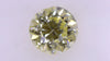 1.022ct UNDER S) LIGHT YELLOW SI-2 POOR/GOLD/FR FAINT NATURAL 5.80-6.06X4.31mm Loose Diamond