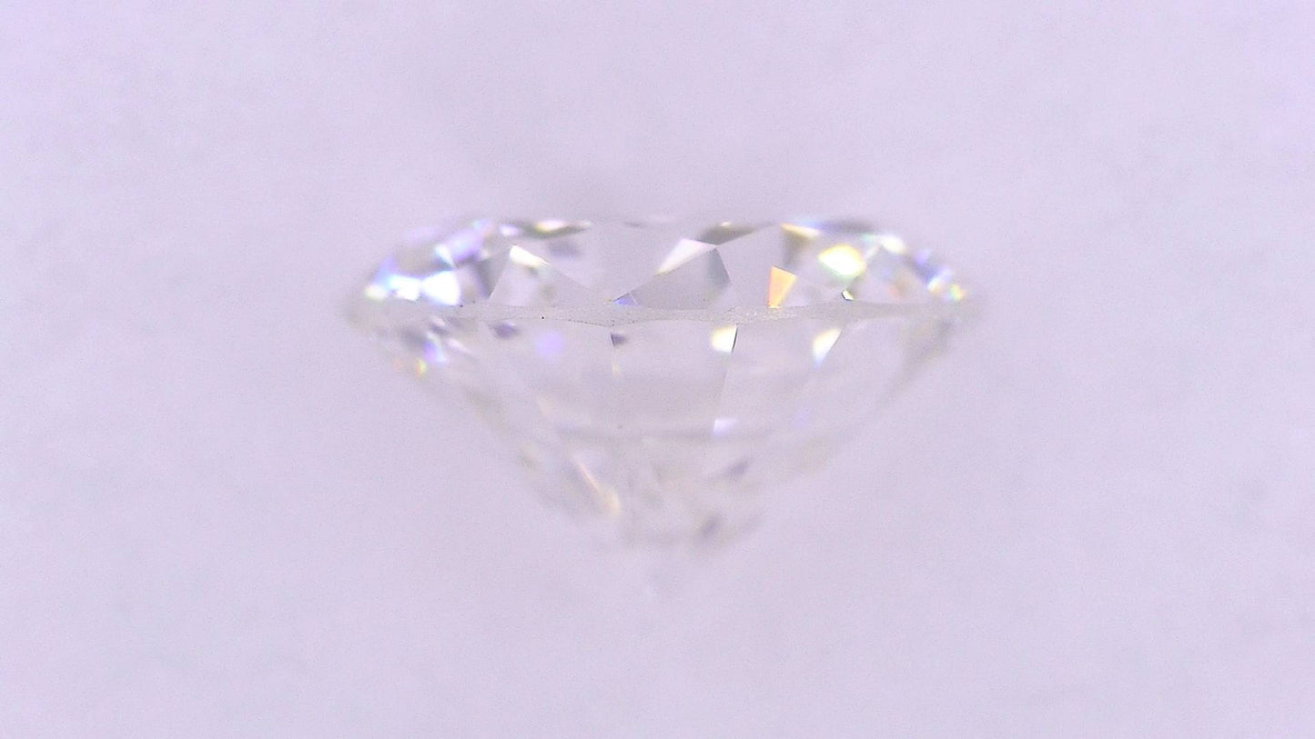 0.421ct F SI-2 GOOD/VG/GD MEDIUM BLUE NATURAL 4.85-4.93X2.93mm Loose Diamond