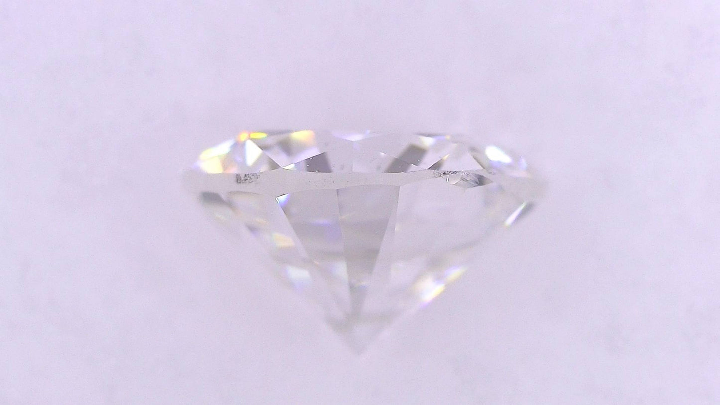 1.01ct E-VS-2 GOOD/GD/FR NONE NATURAL 6.46-6.52X3.93mm GIA Loose Diamond