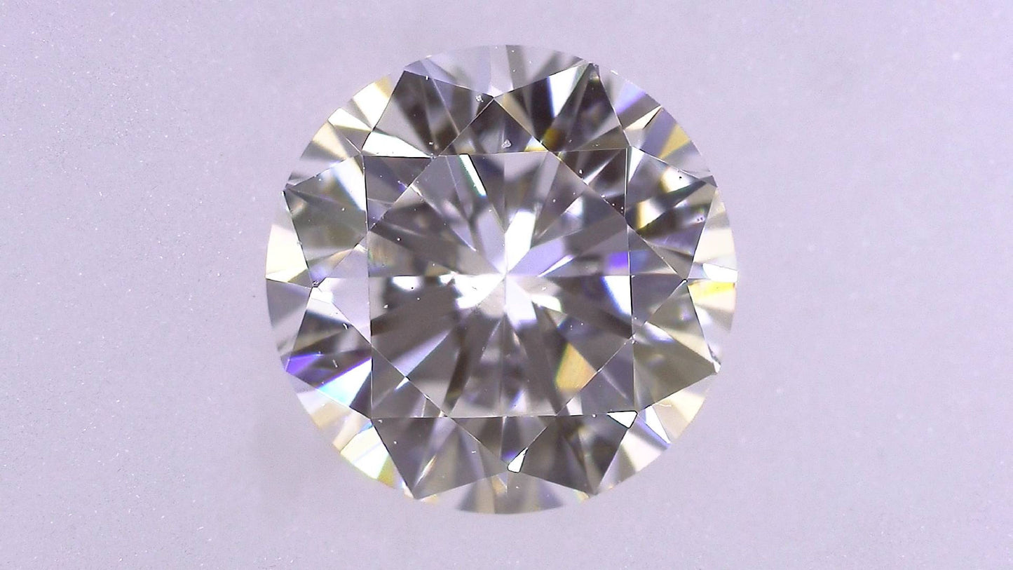 0.554ct F VS-2 Very Good/Gold/Gold None Natural 5.26-5.31x3.24mm Loose Diamond