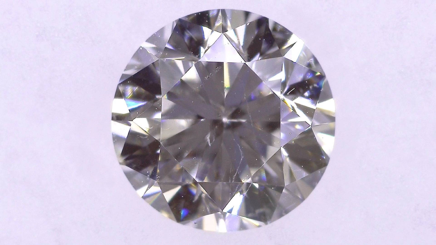 1.014ct G SI-2 Very Good/Gold/Gold None Natural 6.32-6.37x3.93mm Loose Diamond