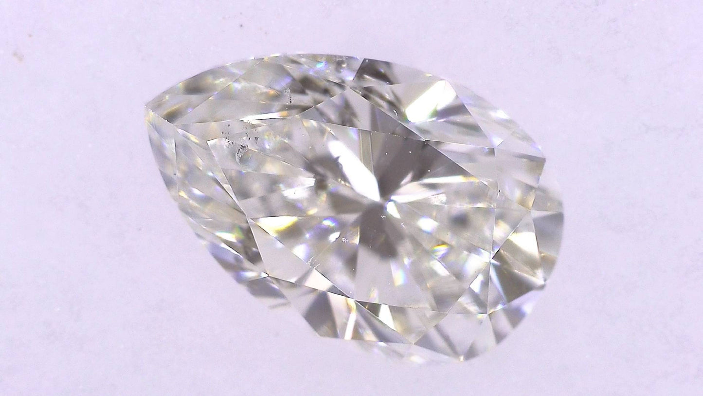 0.602ct I SI-2 ****/GD/GD NONE NATURAL 6.71-4.40X3.13mm PS Loose Diamond