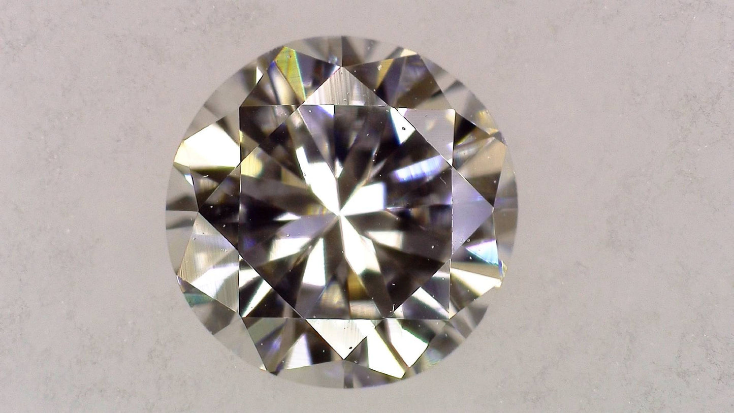 0.331ct H VS-1 GOOD/GD/FR NONE NATURAL 4.45-4.53X2.67mm Loose Diamond