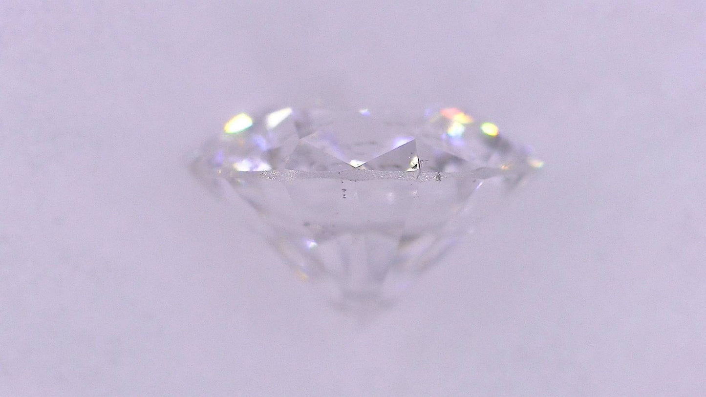 0.283ct E SI-2 VERY GOOD/GD/VG STRONG BLUE NATURAL 4.20-4.24X2.64mm Loose Diamond