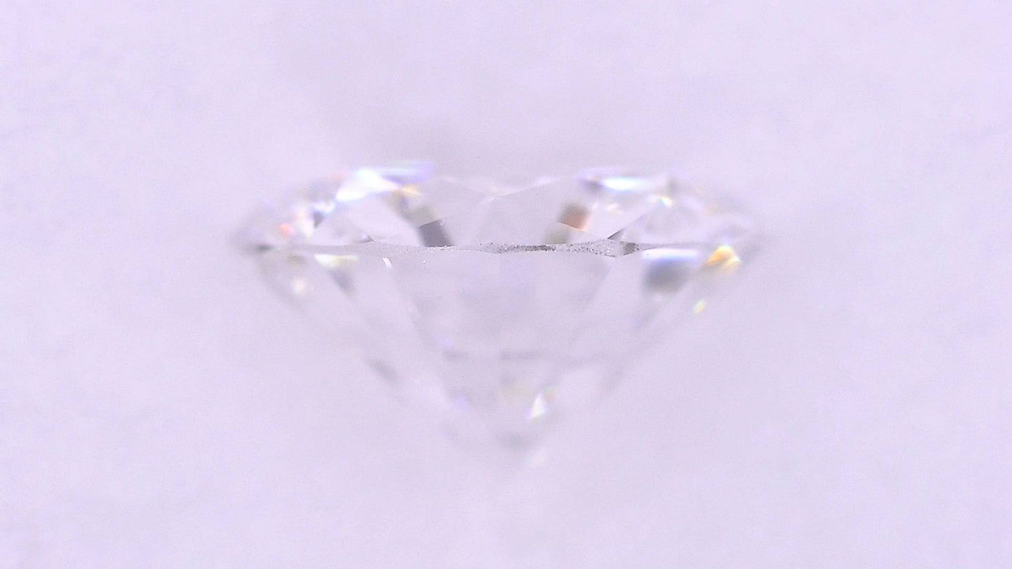 0.323ct E VS-1 GOOD/GD/FR NONE NATURAL 4.52-4.62X2.59mm Loose Diamond