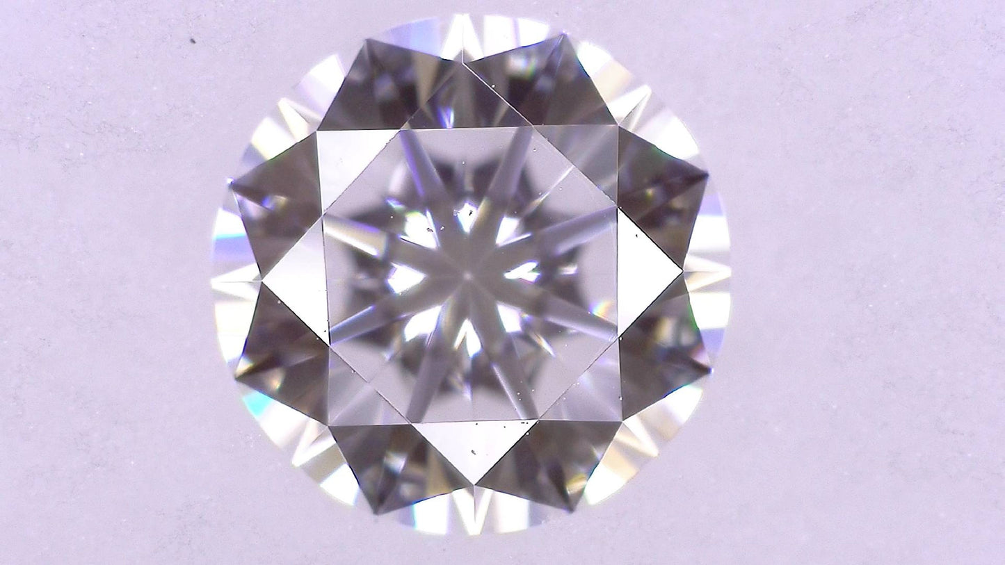 0.406ct E VVS-2 VERY GOOD/VG/VG MEDIUM BLUE NATURAL 4.77-4.79X2.92mm Loose Diamond
