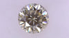 0.688ct UNDER N)VERY LIGHT BROWN SI-2 FAIR/GOLD/GOLD FAINT NATURAL 5.35-5.38X3.72mm Loose Diamond
