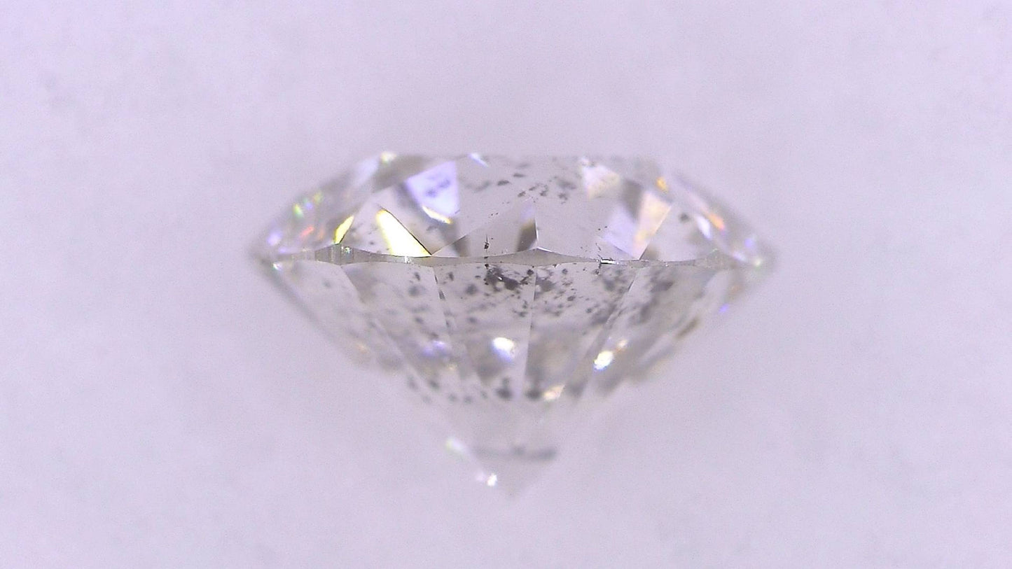 0.951ct H I-1 FAIR/GD/GD FAINT NATURAL 6.14-6.26X4.04mm Loose Diamond