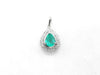 E2.08ct D0.67ct PT900 6.5g Pendant Top