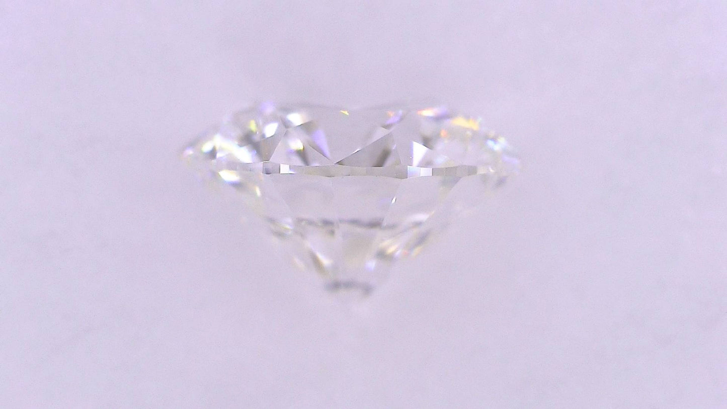 0.442ct F VS-1 ****/GD/GD NONE NATURAL 4.91-4.96X3.01mm RD Loose Diamond