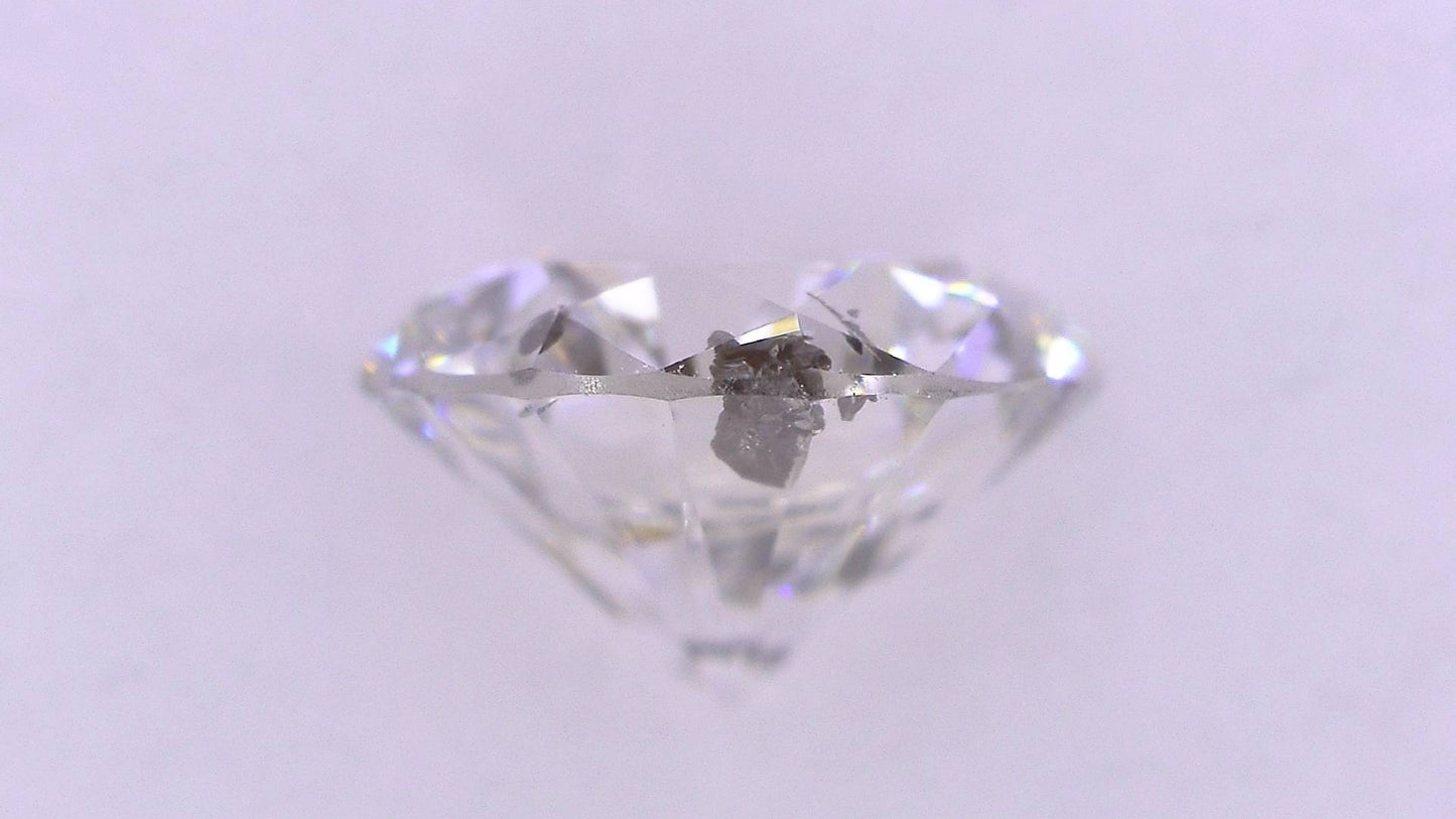 0.596ct G SI-2 GOOD/GD/GD STRONG BLUE NATURAL 5.37-5.42X3.29mm Loose Diamond
