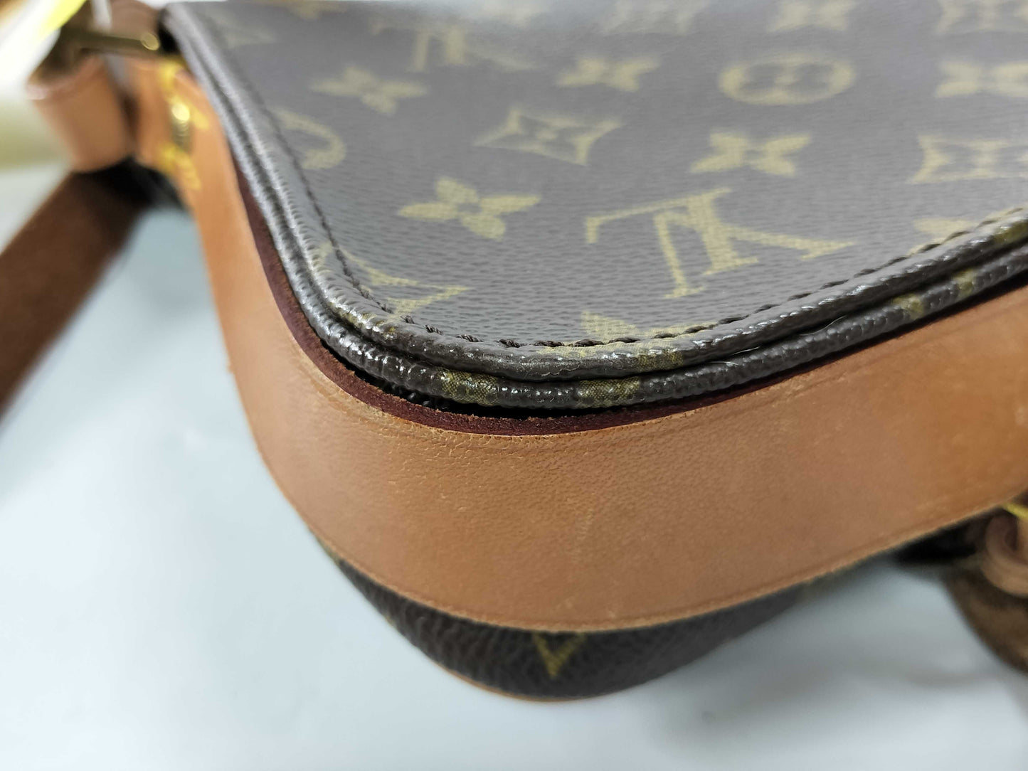 LOUIS VUITTON M51254 Monogram Mini Cartesiere Shoulder Bag