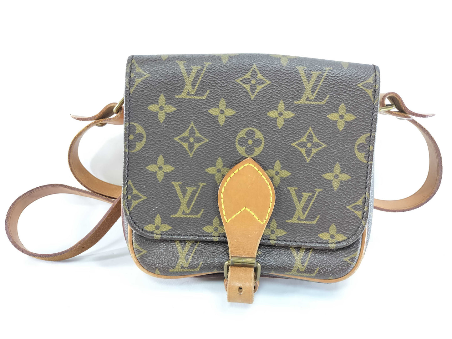 LOUIS VUITTON M51254 Monogram Mini Cartesiere Shoulder Bag