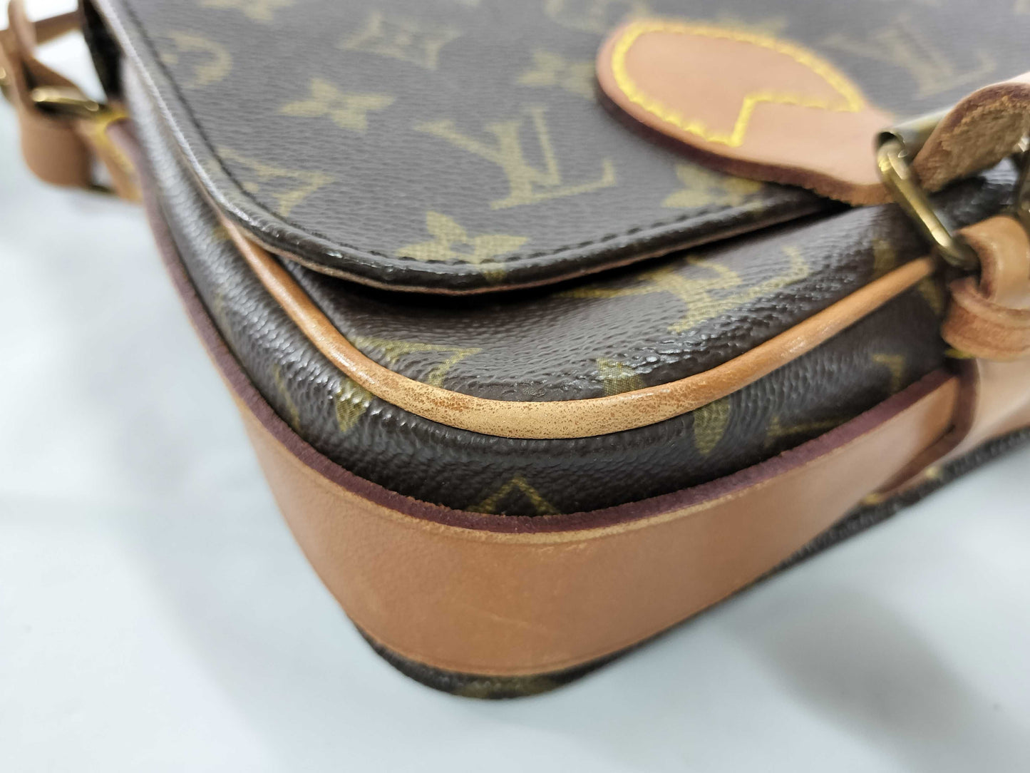 LOUIS VUITTON M51254 Monogram Mini Cartesiere Shoulder Bag