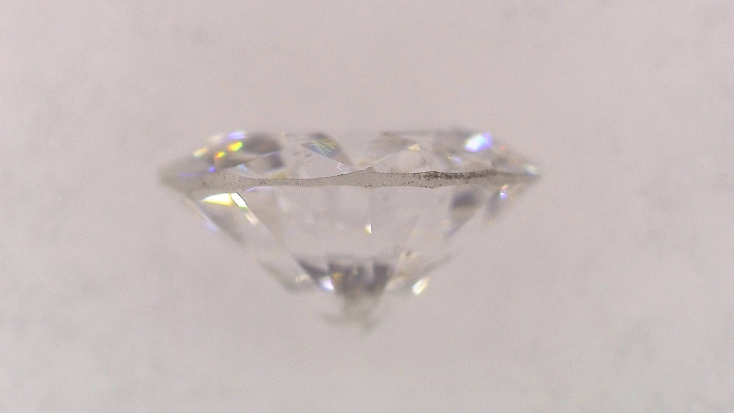 0.326ct F SI-2 FAIR/GD/FR NONE NATURAL 4.55-4.60X2.52mm Loose Diamond
