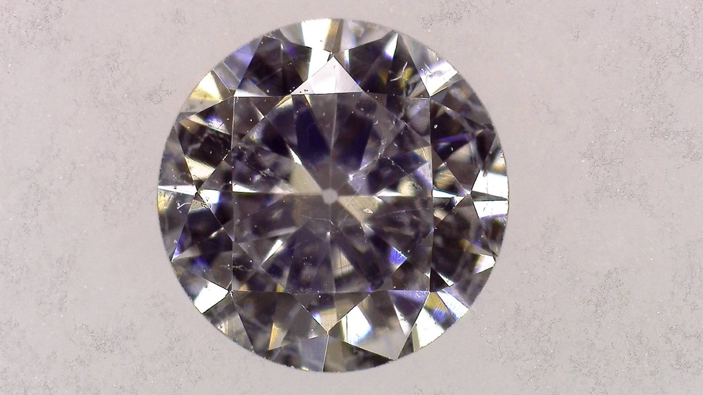 0.326ct F SI-2 FAIR/GD/FR NONE NATURAL 4.55-4.60X2.52mm Loose Diamond