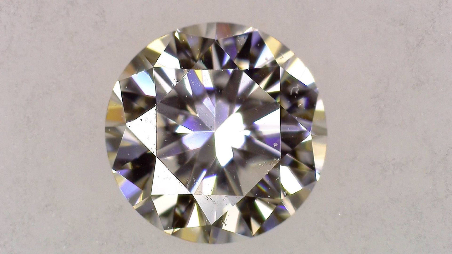 0.353ct H VVS-2 VERY GOOD/VG/GD NONE NATURAL 4.55-4.60X2.78mm Loose Diamond