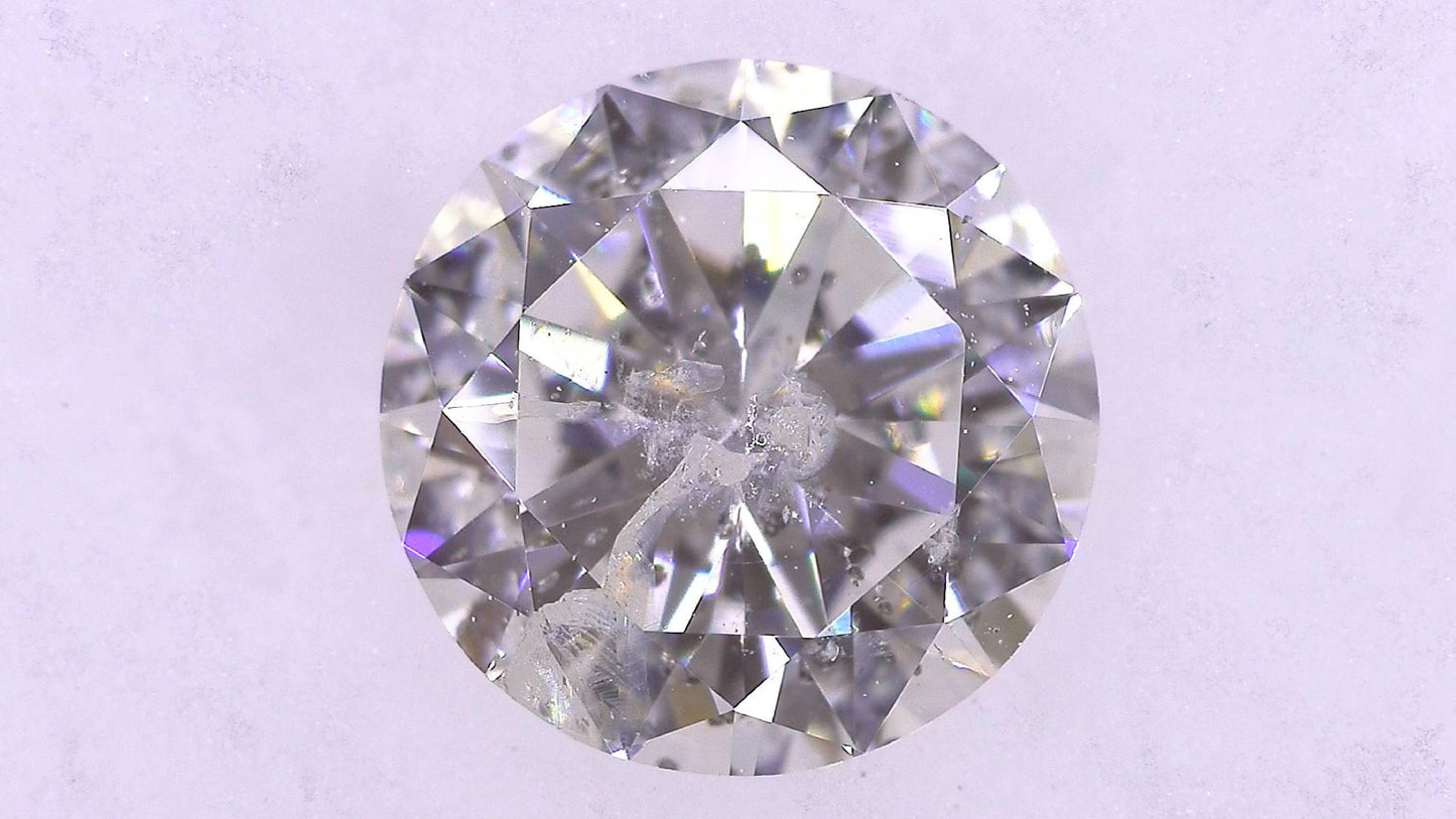 0.756ct H I-1 Very Good/VG/GD Faint Natural 5.88-5.95x3.53mm Loose Diamond