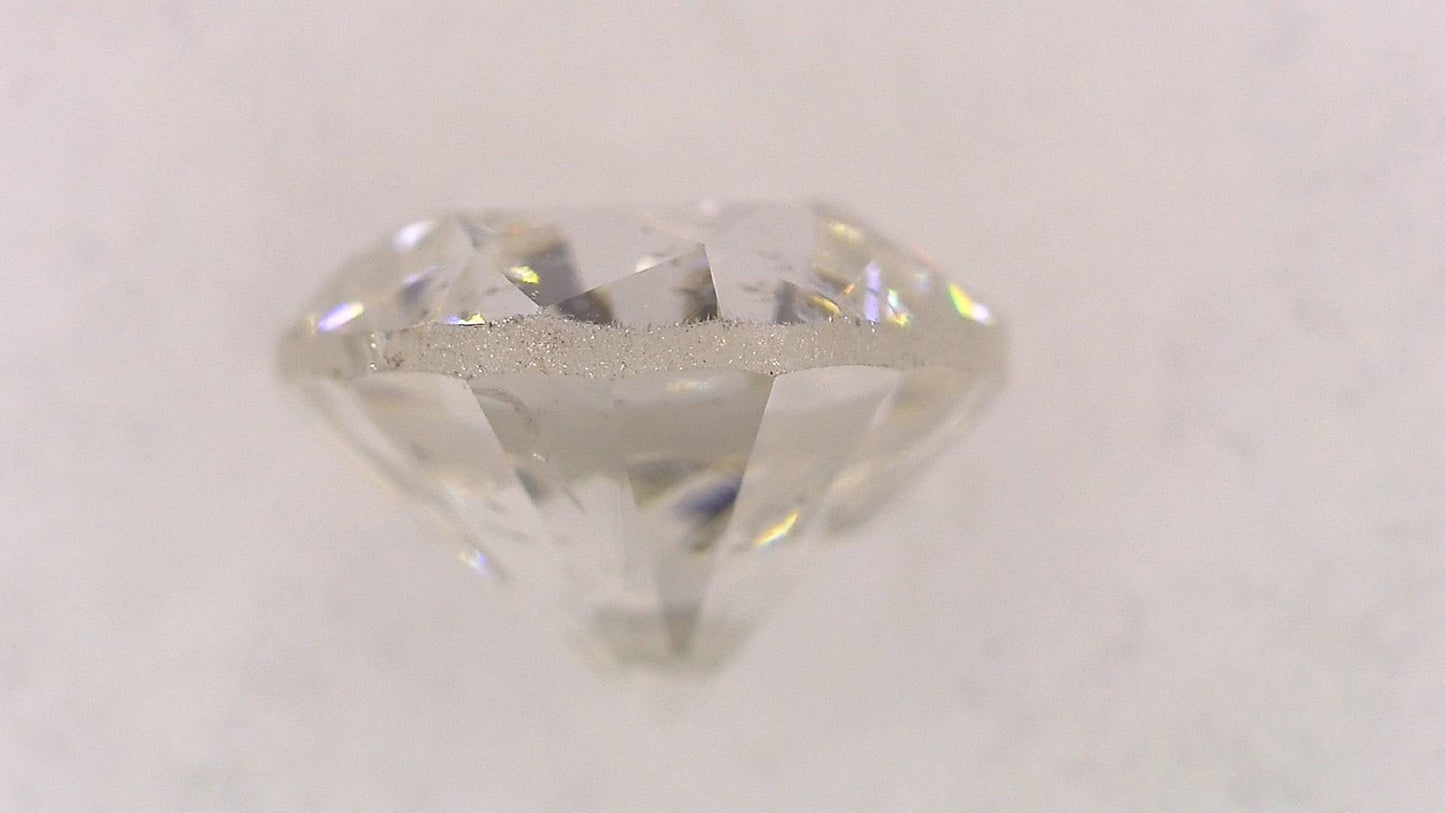 0.579ct H SI-2 FAIR/GD/FR NONE NATURAL 4.97-5.03X3.54mm Loose Diamond