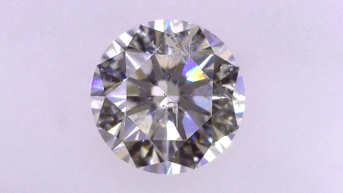 1.087ct H I-1 VERY GOOD/GD/VG FAINT NATURAL 6.50-6.54X4.06mm LDH Loose Diamond