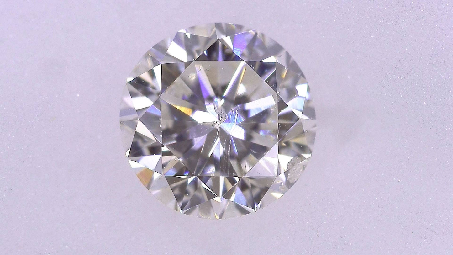 0.513ct I SI-2 GOOD/GD/FR NONE NATURAL 4.92-5.00X3.21mm Loose Diamond