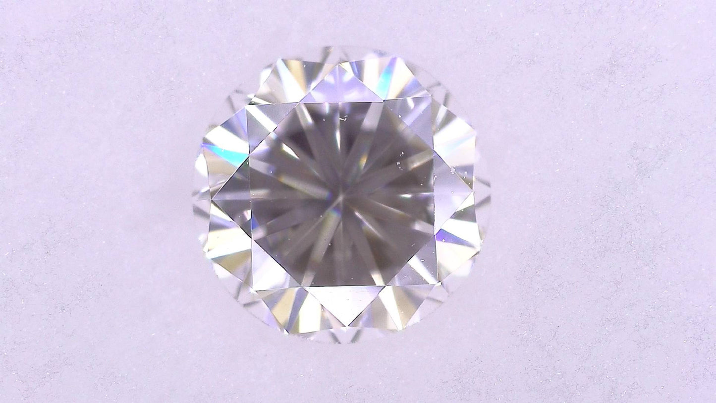 0.324ct E VS-1 FAIR/VG/GD NONE NATURAL 4.35-4.40X2.76mm Loose Diamond
