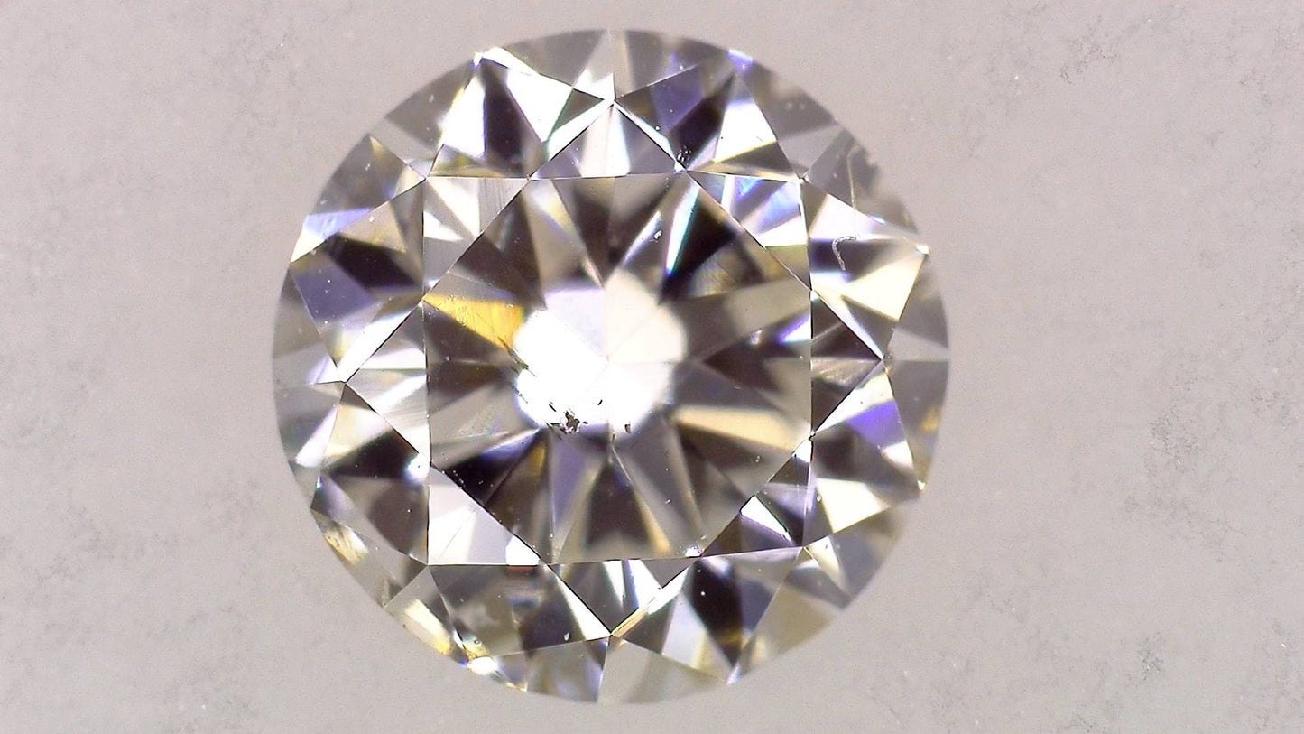 0.378ct H SI-2 FAIR/GD/FR FAINT NATURAL 4.37-4.45X2.94mm Loose Diamond