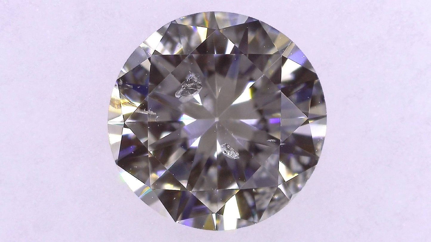 1.015ct H I-1 GOOD/GD/GD NONE NATURAL 6.65-6.73X3.79mm Loose Diamond