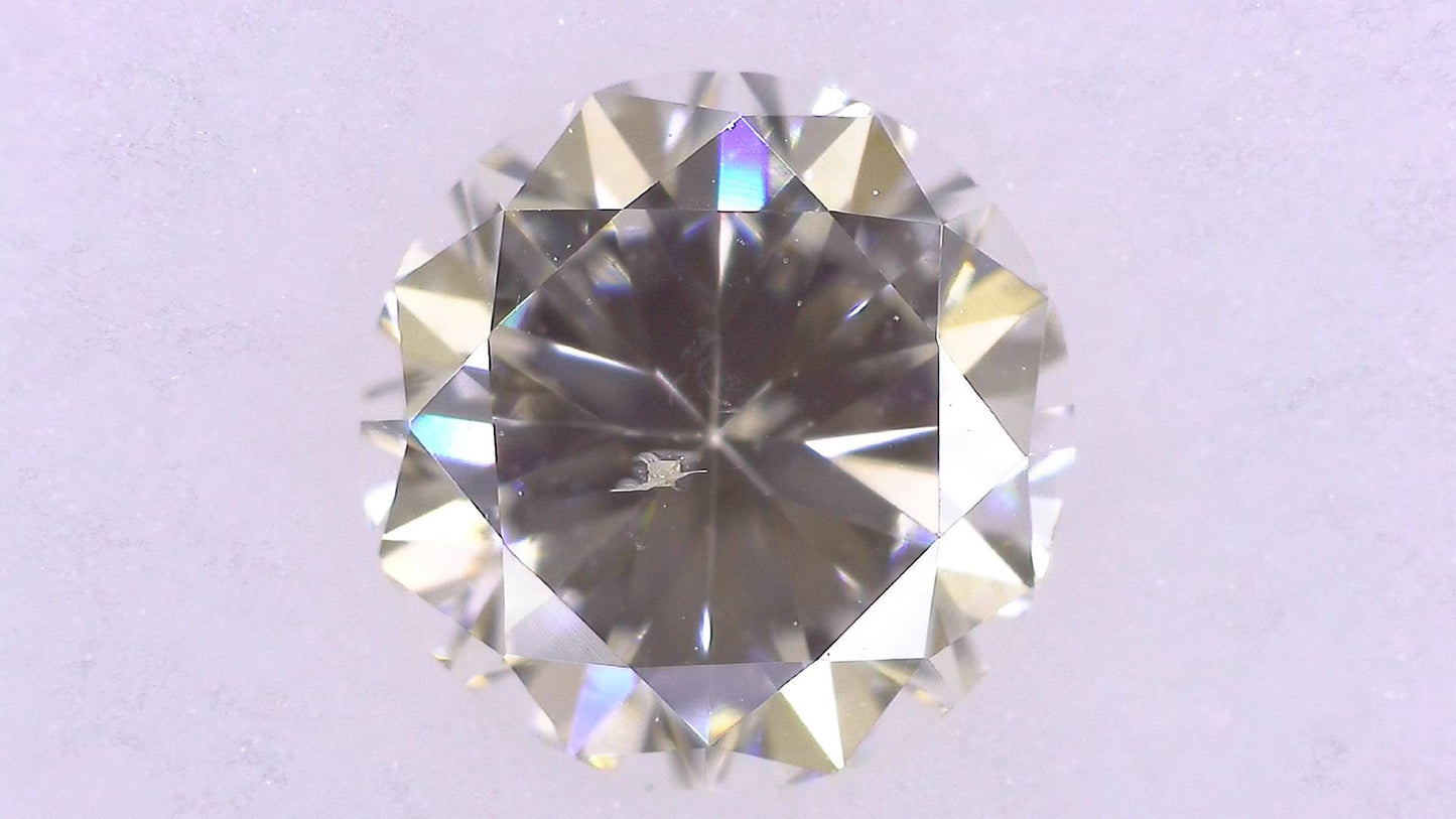 0.475ct L SI-2 FAIR/VG/FR FAINT NATURAL 4.86-4.98X3.15mm Loose Diamond