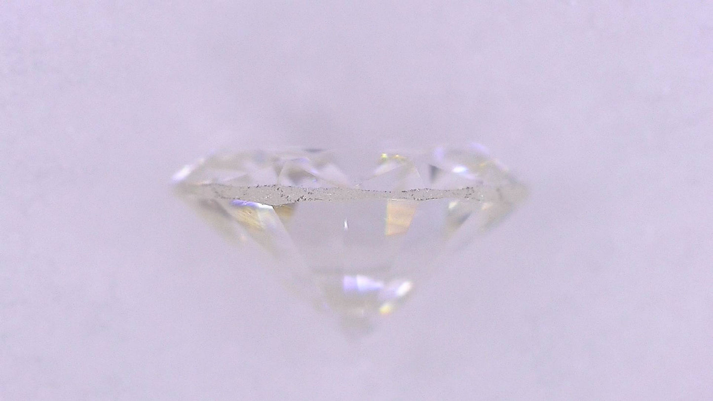 0.255ct J VS-1 FAIR/GD/FR MEDIUM BLUE NATURAL 4.16-4.28X2.30mm Loose Diamond
