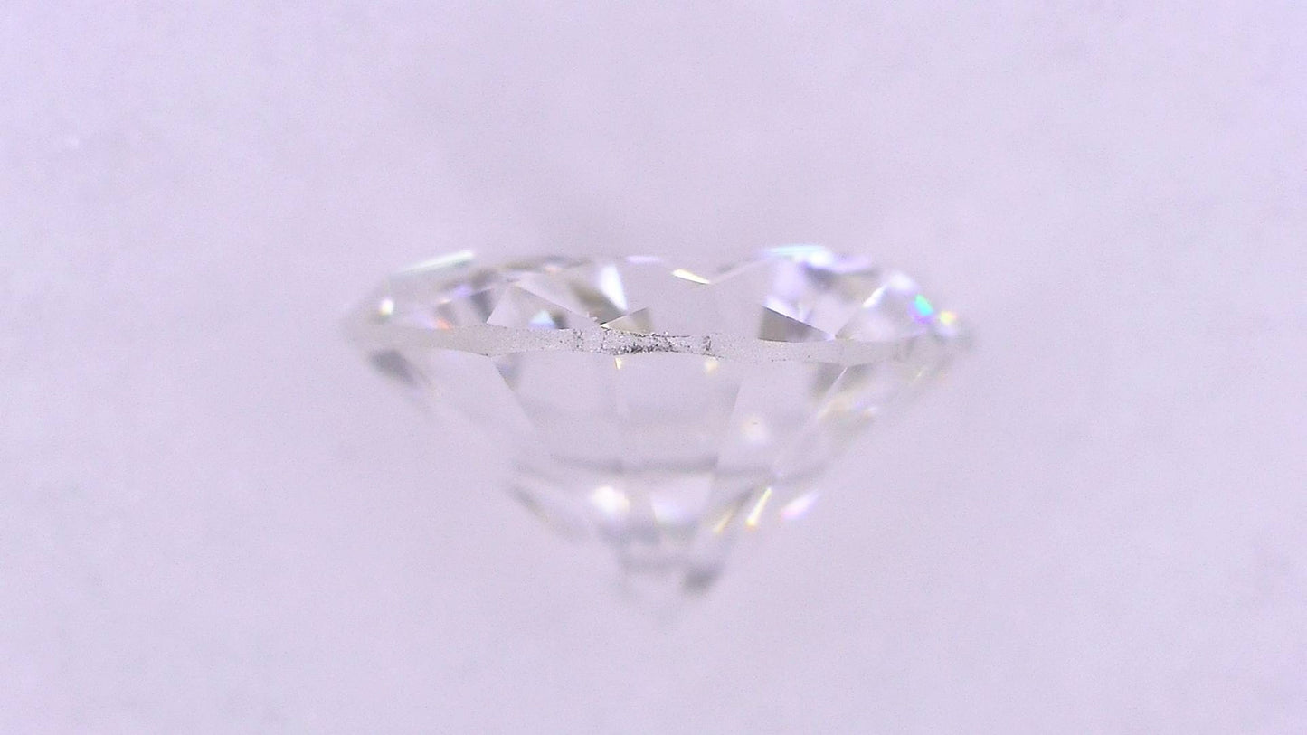 0.348ct F VVS-2 GOOD/VG/FR NONE NATURAL 4.51-4.59X2.72mm Loose Diamond