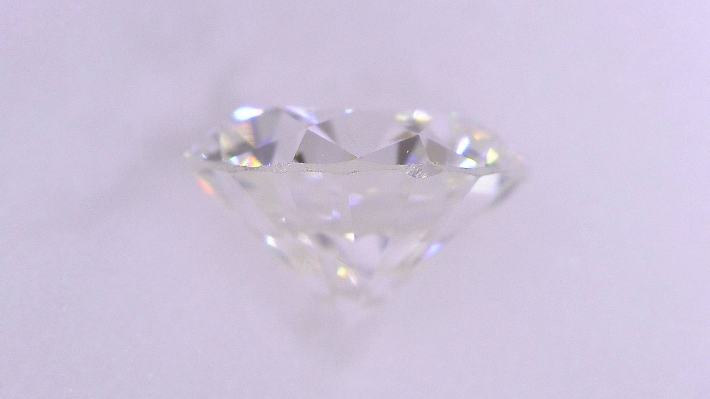 0.646ct G VS-1 GOOD/GD/FR NONE NATURAL 5.48-5.53X3.47mm Loose Diamond